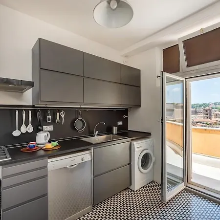 Lungotevere Ripa Luxury Апартаменты Рим